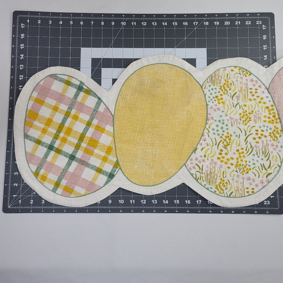 Easter Egg Spring Theme Fabric Table Runner - Picture 7 of 12